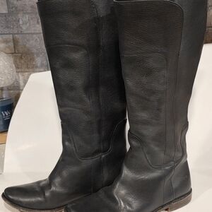 Frye Black Over the Knee Boots